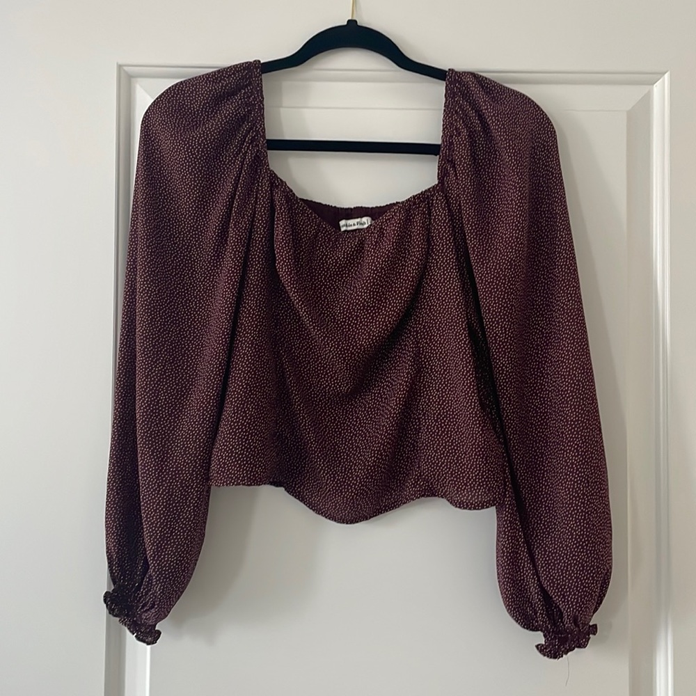 Abercrombie & Fitch Peasant Top